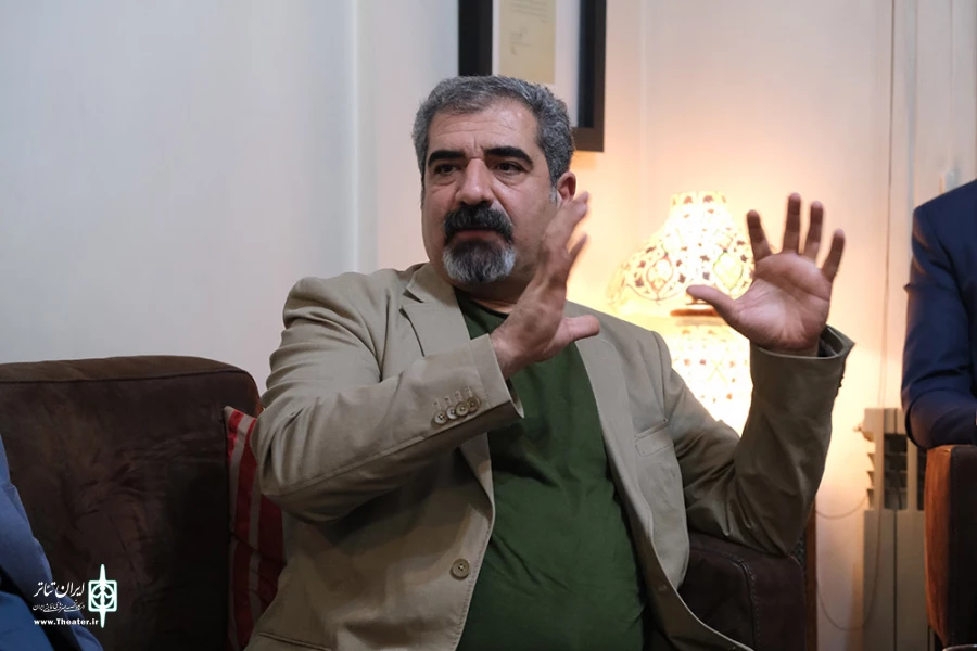 دیدار مدیرکل هنرهای نمایشی و مدیرعامل انجمن هنرهای نمایشی ایران با استاد زنجانپور