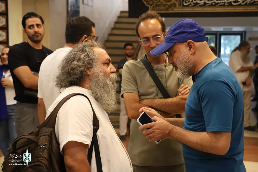 مراسم یادبود یعقوب صباحی در تماشاخانه ایرانشهر_عکس:میلاد میرزاعلی 6