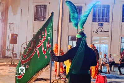 توسط موسسه معراج آفتاب و موسسه هنری چهارسو؛

اجرای مجلس تعزیه خوانی در فرهنگسرای بهبهانیان شهرستان بهبهان