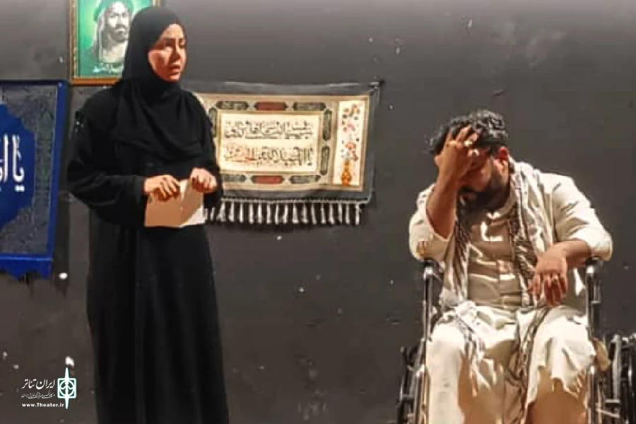 اجرای نمایش عربی «صورة العباس(ع)» در اهواز 3