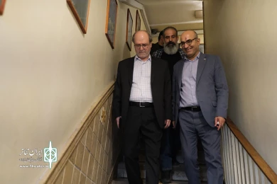 بازدید محمدمهدی احمدی از تئاتر شهر