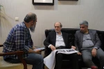 بازدید محمدمهدی احمدی از تئاتر شهر