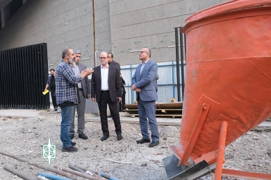 بازدید محمدمهدی احمدی از تئاتر شهر