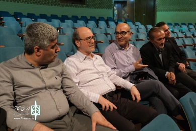 بازدید محمدمهدی احمدی از تئاتر شهر