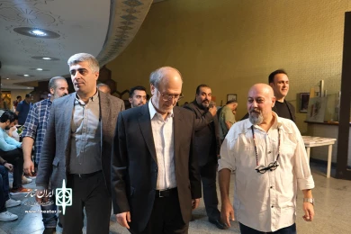 بازدید محمدمهدی احمدی از تئاتر شهر