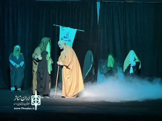اجرای نمایش عاشورایی گروه یاس مازندران در اربعین ۱۴۰۴
