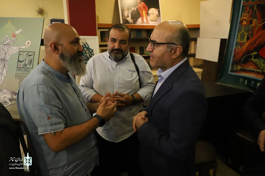 مراسم شب چراغ نمایش آماس