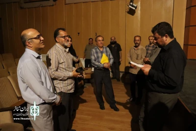 دیدار سرپرست اداره‌کل هنرهای نمایشی با مدیران تئاتر لاهیجان