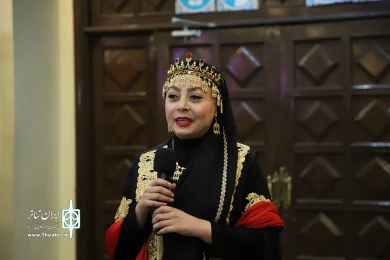 شب چراغ نمایش آنسوی افسانه با حضور محمدرضا داوود نژاد