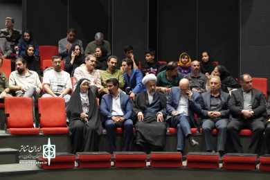 مراسم رونمایی از پوستر دومین جشنواره ملی تئاتر اقتباس