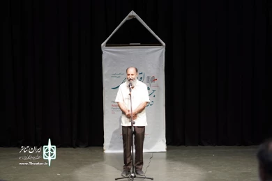 مراسم رونمایی از پوستر دومین جشنواره ملی تئاتر اقتباس