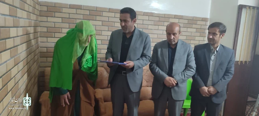 آئین تکریم پیشکسوت تعزیه سنتی در شهر سوق برگزار شد  4