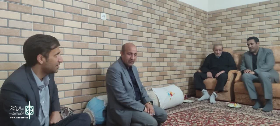 آئین تکریم پیشکسوت تعزیه سنتی در شهر سوق برگزار شد  5