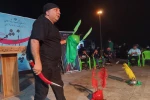 نمایش خیابانی «حماسه کربلا» در چذابه اجرا شد 2
