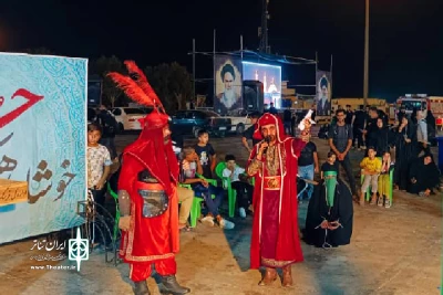 توسط هنرمندان باغملک در قالب ششمین سوگواره ملی تئاتر میدانی و تعزیه اربعین حسینی؛

اجرای مجلس تعزیه خوانی «امام حسین (ع)» در چذابه خوزستان