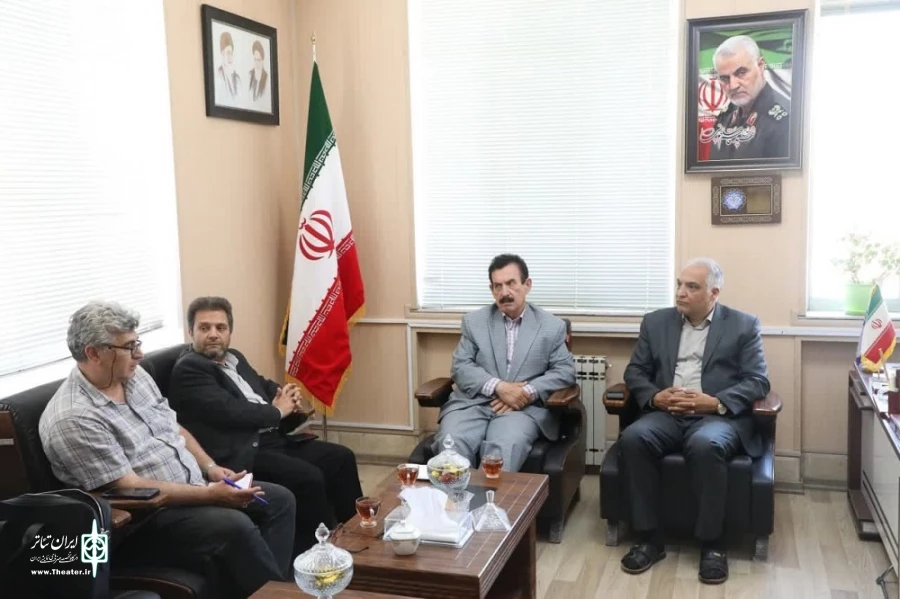 نشست شورای سیاستگذاری جشنواره تئاتر استانی اردبیل/ عکاس: ولی الله ارجمند