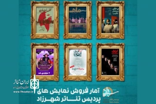 آمار فروش و تعداد تماشاگران نمایش‌های پردیس تئاتر شهرزاد اعلام شد